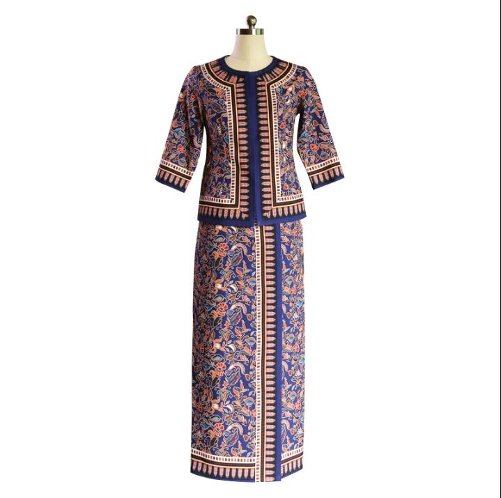 Batik Sarong Wrap - Vestido de comissária de bordo Singapore
