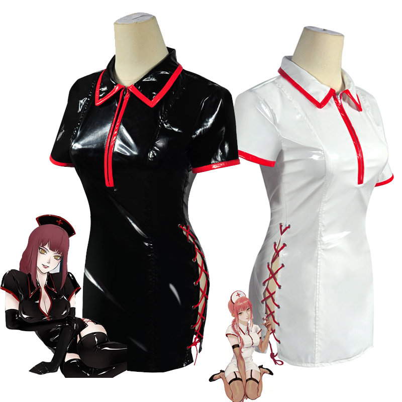 Ethnic Outfit - Anime homem motosserra cosplay traje makima