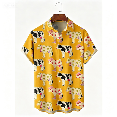Ethnic Fashion Clothing - Camisa de Gato com Estampa Floral