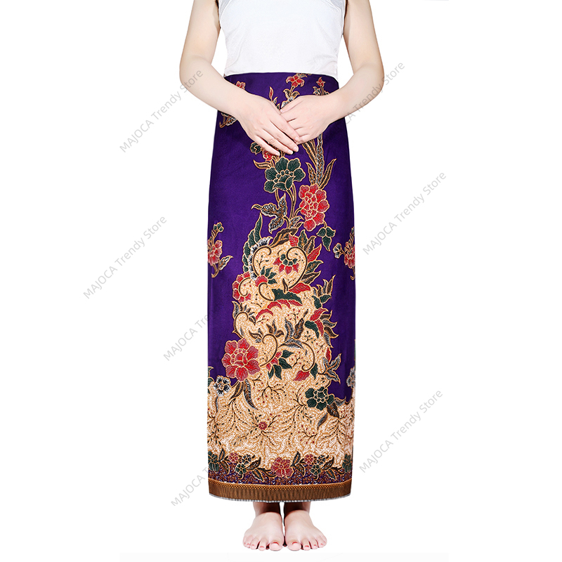 Sudeste Asiático Lungi/Dhoti/S - Batik Sarong Wrap avaliação e preço