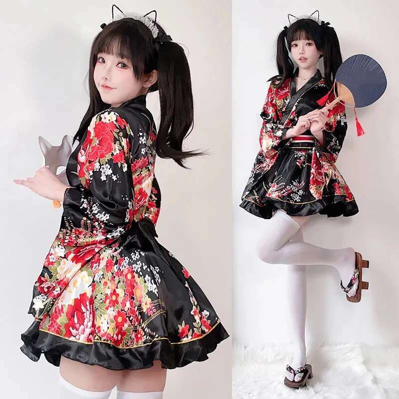 Vestido quimono japonês modifi - Ethnic Outfit avaliação e preço