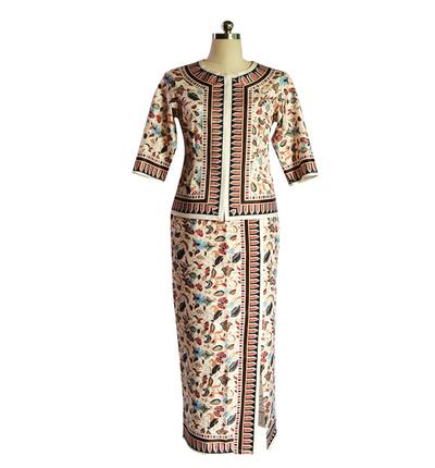 Vestido de comissária de bordo - Batik Sarong Wrap avaliação e preço