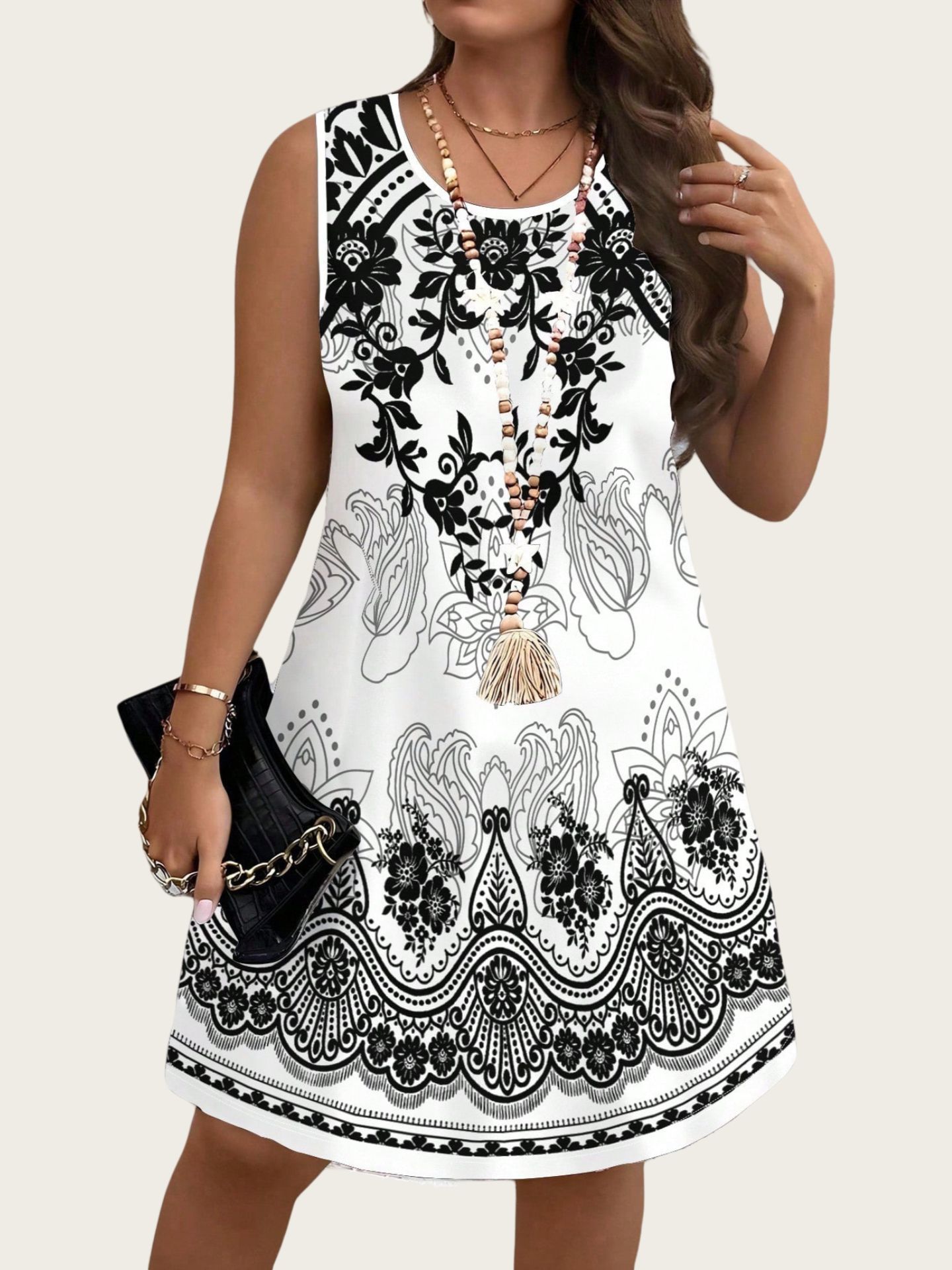 Vestidos Vintage Estilo Étnico - Ethnic Style Dresses avaliação e preço