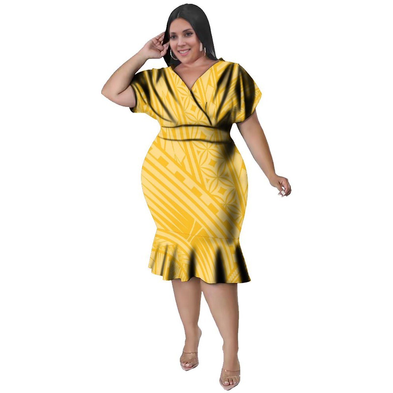 Vestido Feminino Justo com Dec - Ethnic Style Dresses avaliação e preço