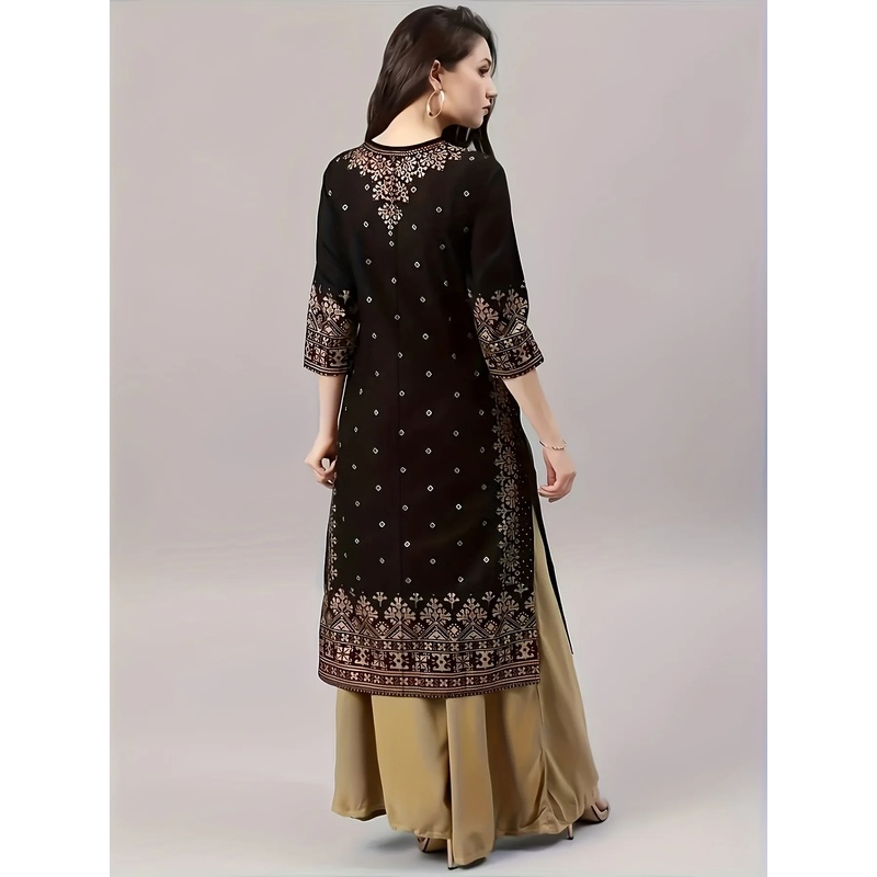 Conjunto de Roupas Casuais Fem - Ethnic Style Dresses avaliação e preço
