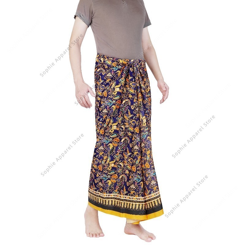Saia sarong batik para praia e - Batik Sarong Wrap avaliação e preço