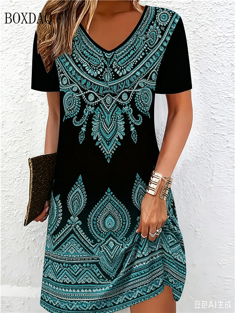 Vestidos Vintage Étnicos Impre - Ethnic Fashion Clothing avaliação e preço
