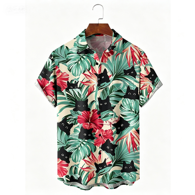 Camisa de Gato com Estampa Flo - Ethnic Fashion Clothing avaliação e preço