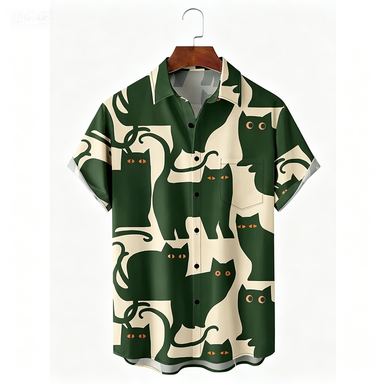 Camisa de Gato com Estampa Flo - Ethnic Fashion Clothing avaliação e preço