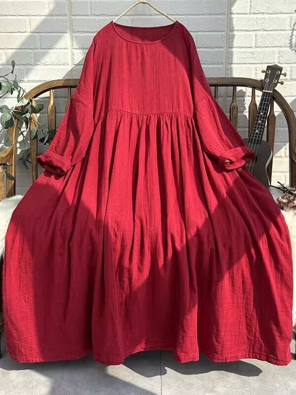 Vestido Longo Retrô Vibrante F - Ethnic Style Dresses avaliação e preço