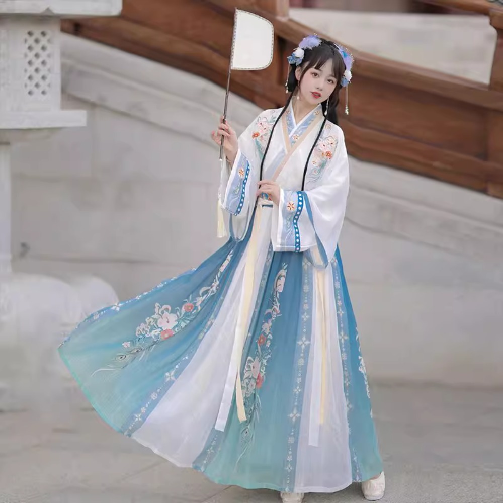 Hanfu vestido tradicional chin - Ethnic Style Dresses avaliação e preço