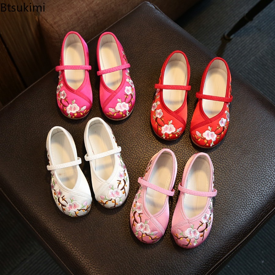 Novos Sapatos Planos Hanfu par - Ethnic Style Dresses avaliação e preço